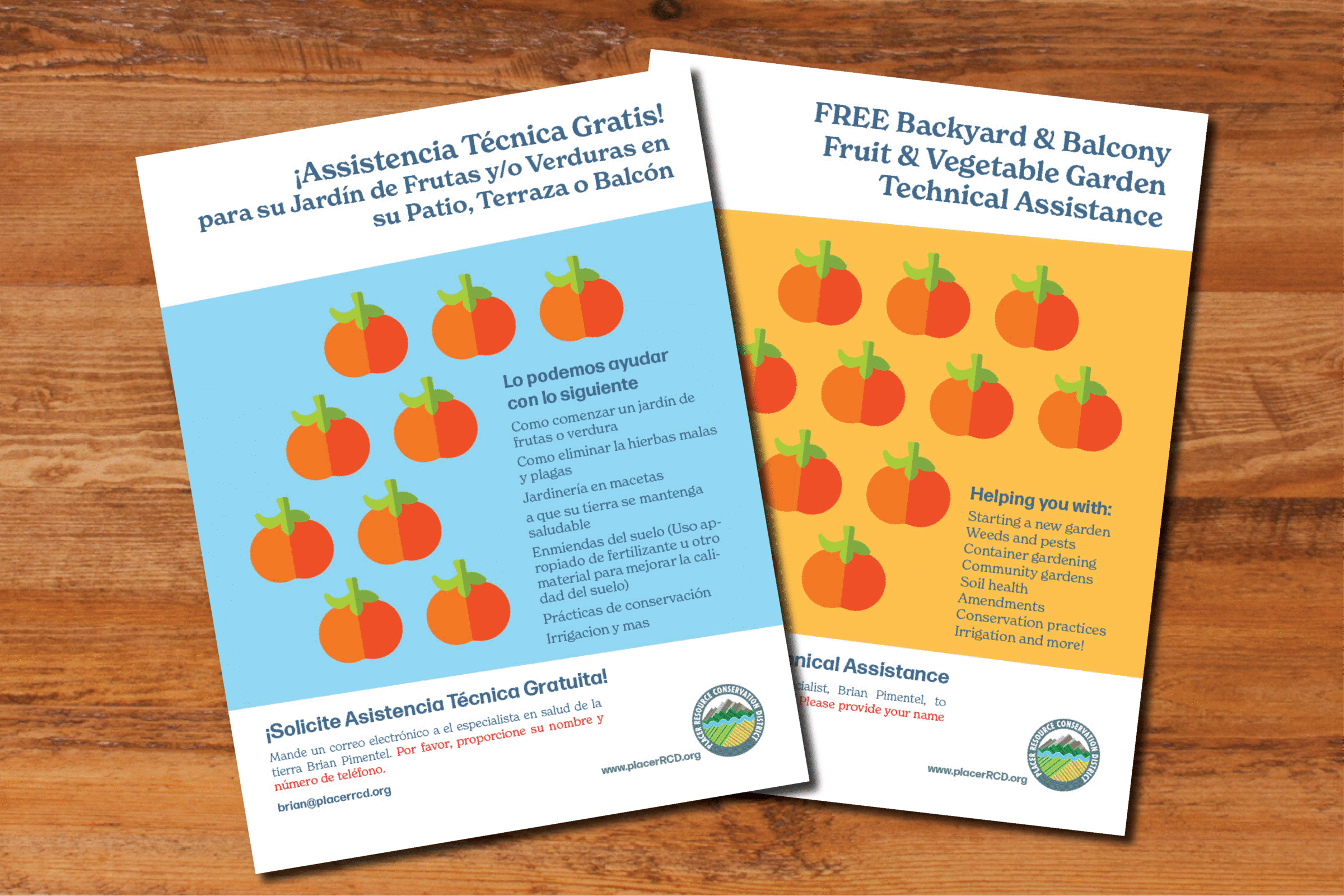 Flyer for Urban and Community Agriculture Assistance